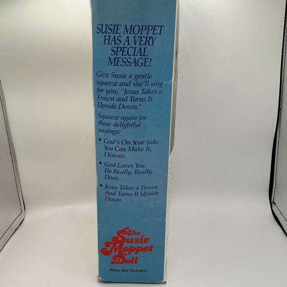 VIntage 1985 PTL Club The Susie Moppet Doll By Jim & Tammy Baker  ORIGINAL BOX - Picture 5 of 7